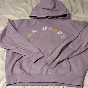 Madhappy Lavender Hoodie with Multicolor Logo